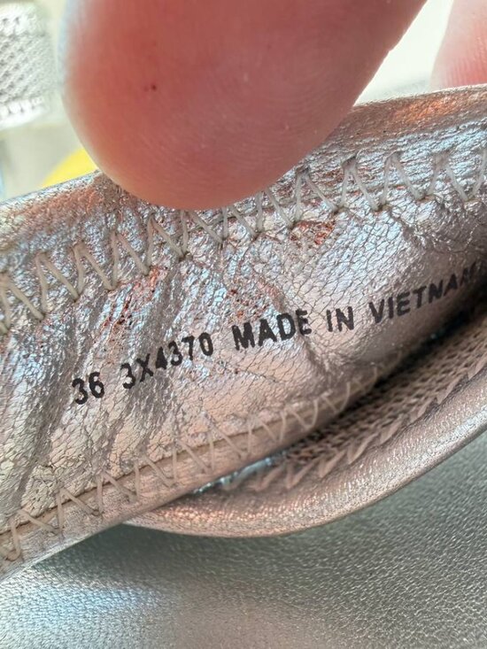 Prada Metallic Wedge Sandals – Women’s Size EU 36 / US 6 - Picture 16 of 16